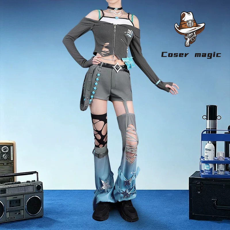 Party Games For Christmas - Game VTuber Y4T4 Rei7 Cosplay Costume