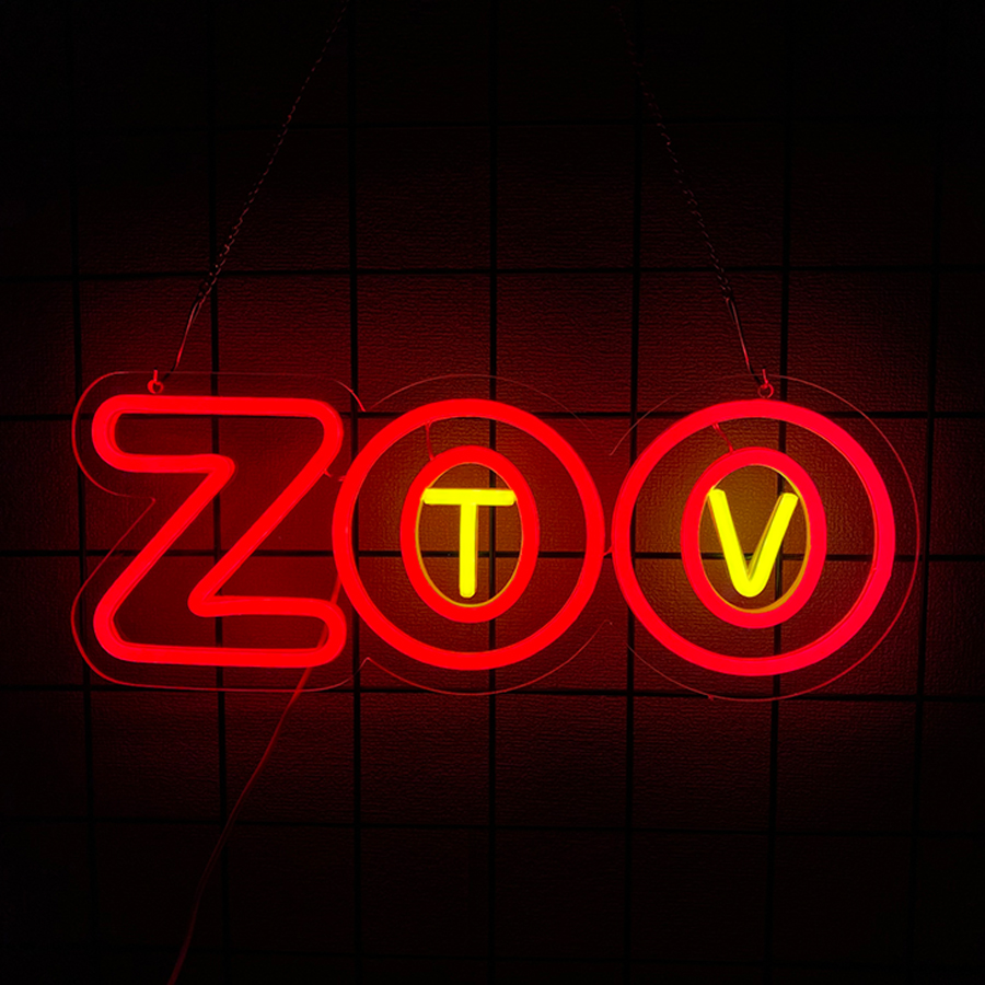 Zoo Tv Neon Sign, Led Letter I - Zoo Party Games review and price