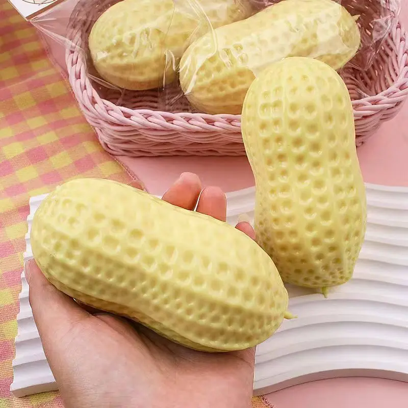 1pcs Big Size Peanut Squishy T - Party Games For Adults And Kids review and price